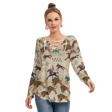 Load image into Gallery viewer, The Hunt Tie Sweatshirt
