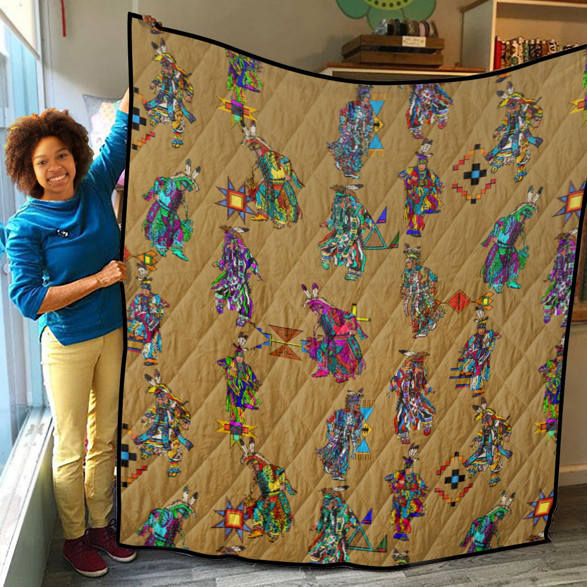 Men's Grass Dancers Earth Lightweight & Breathable Quilt