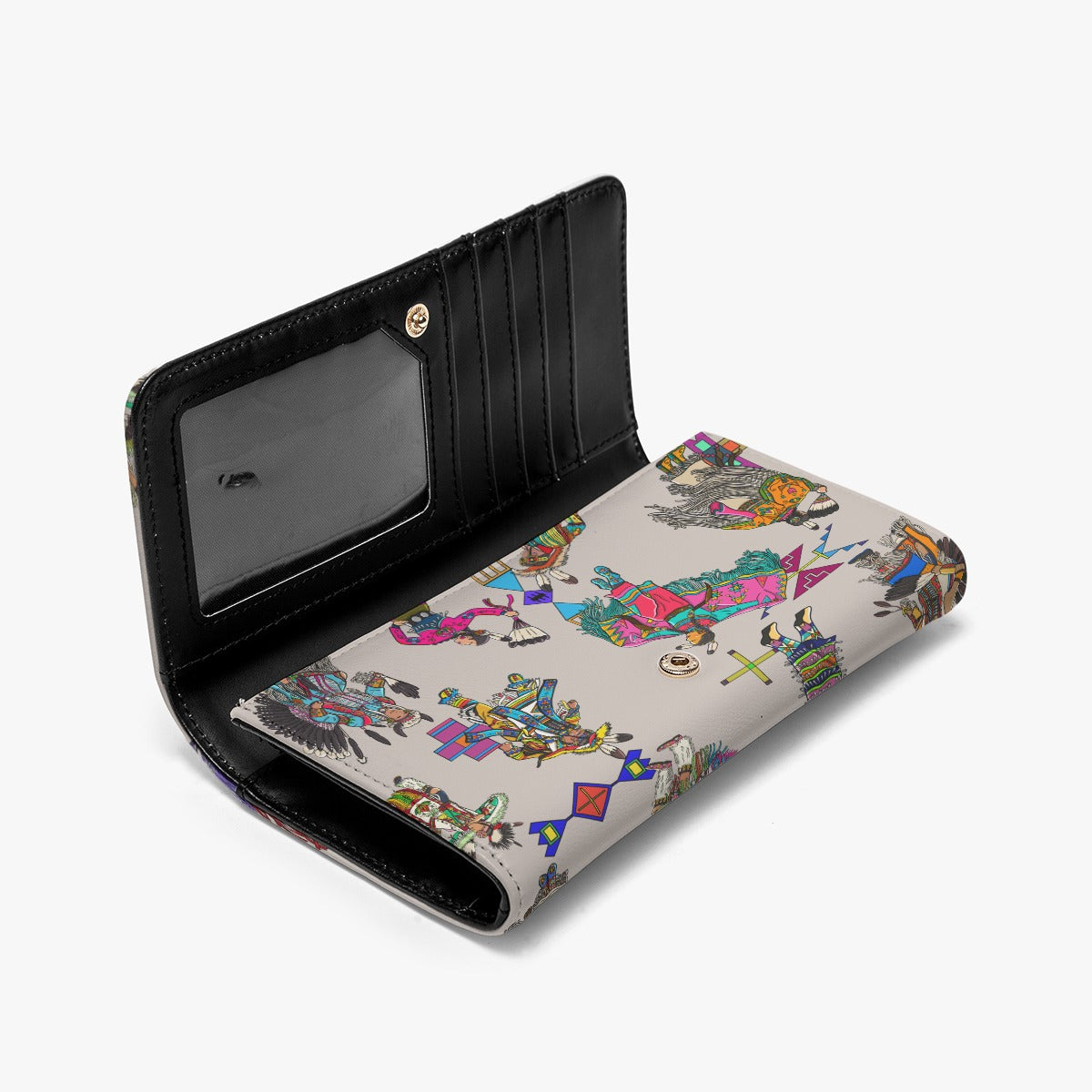 Grand Entry Dancers Muslin Foldable Wallet