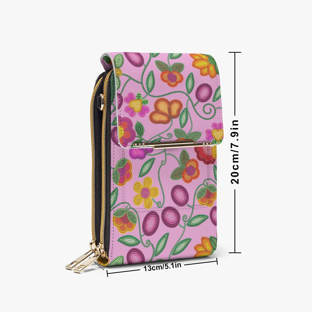 Boreal Bounty Pink Phone Bag