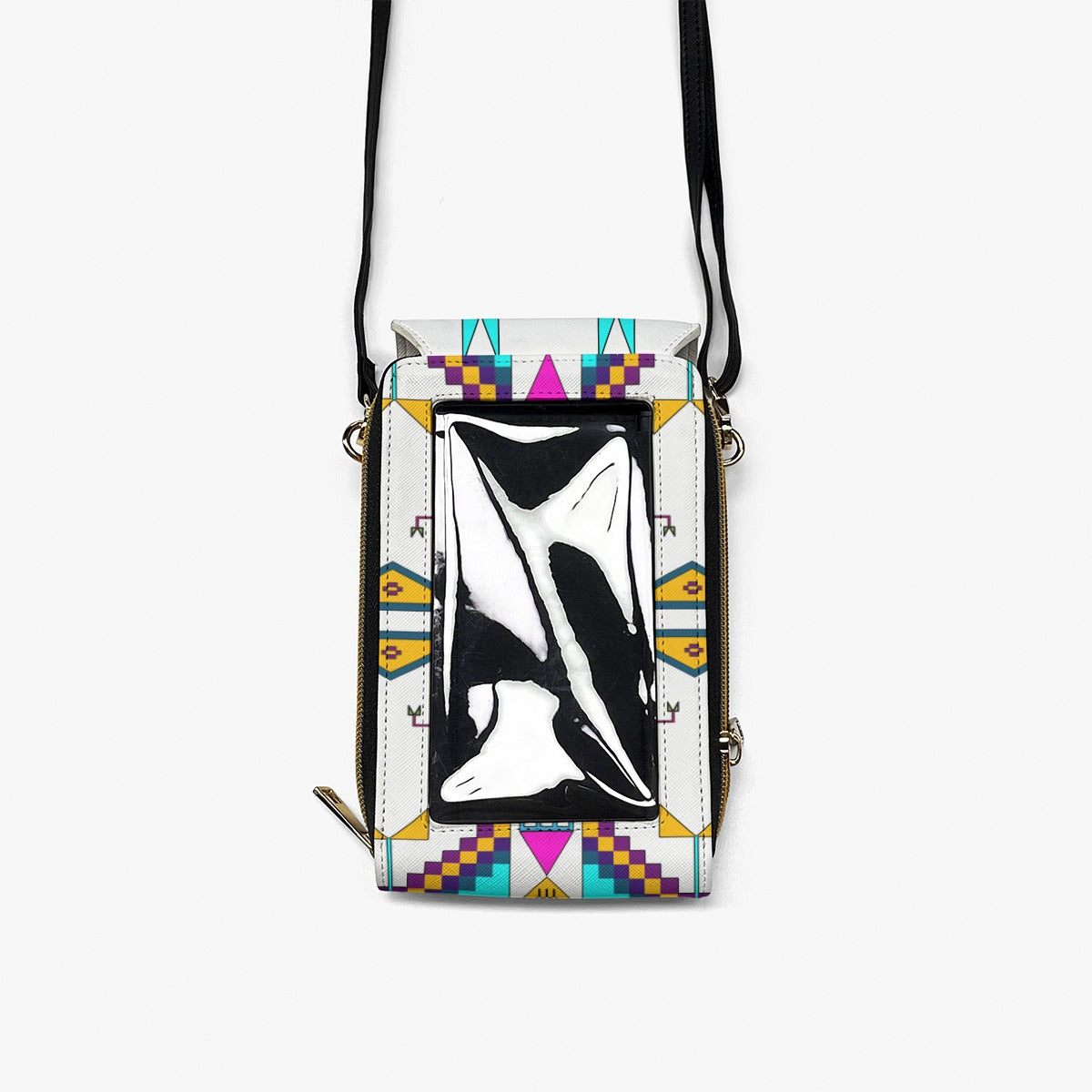 Rite of Passage White Mobile Phone Chest Bag