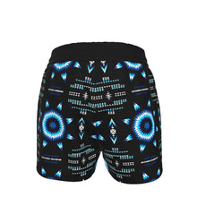 Load image into Gallery viewer, Rising Star Wolf Moon Women&#39;s Shorts
