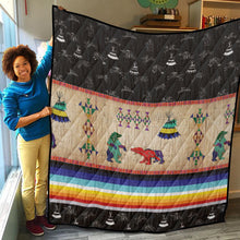 Load image into Gallery viewer, Bear Ledger Black Sky 2 Lightweight Quilt
