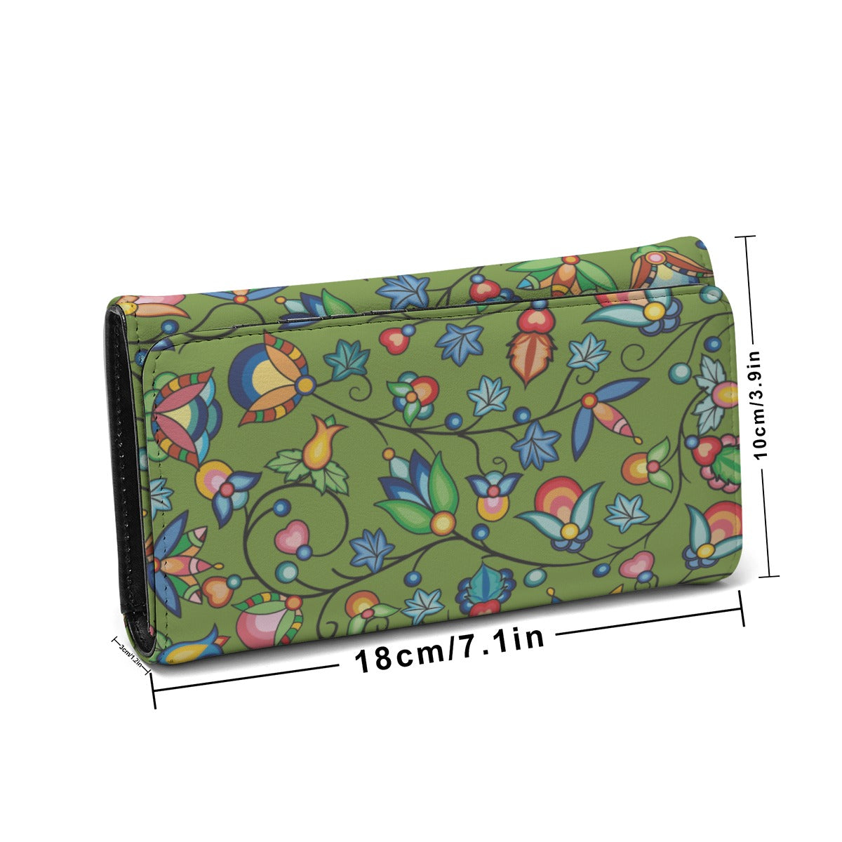 Prairie Plains Spirit Sweetgrass Foldable Wallet