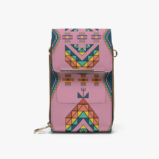 Travois Tipi Dusky Sunset Mobile Phone Chest Bag
