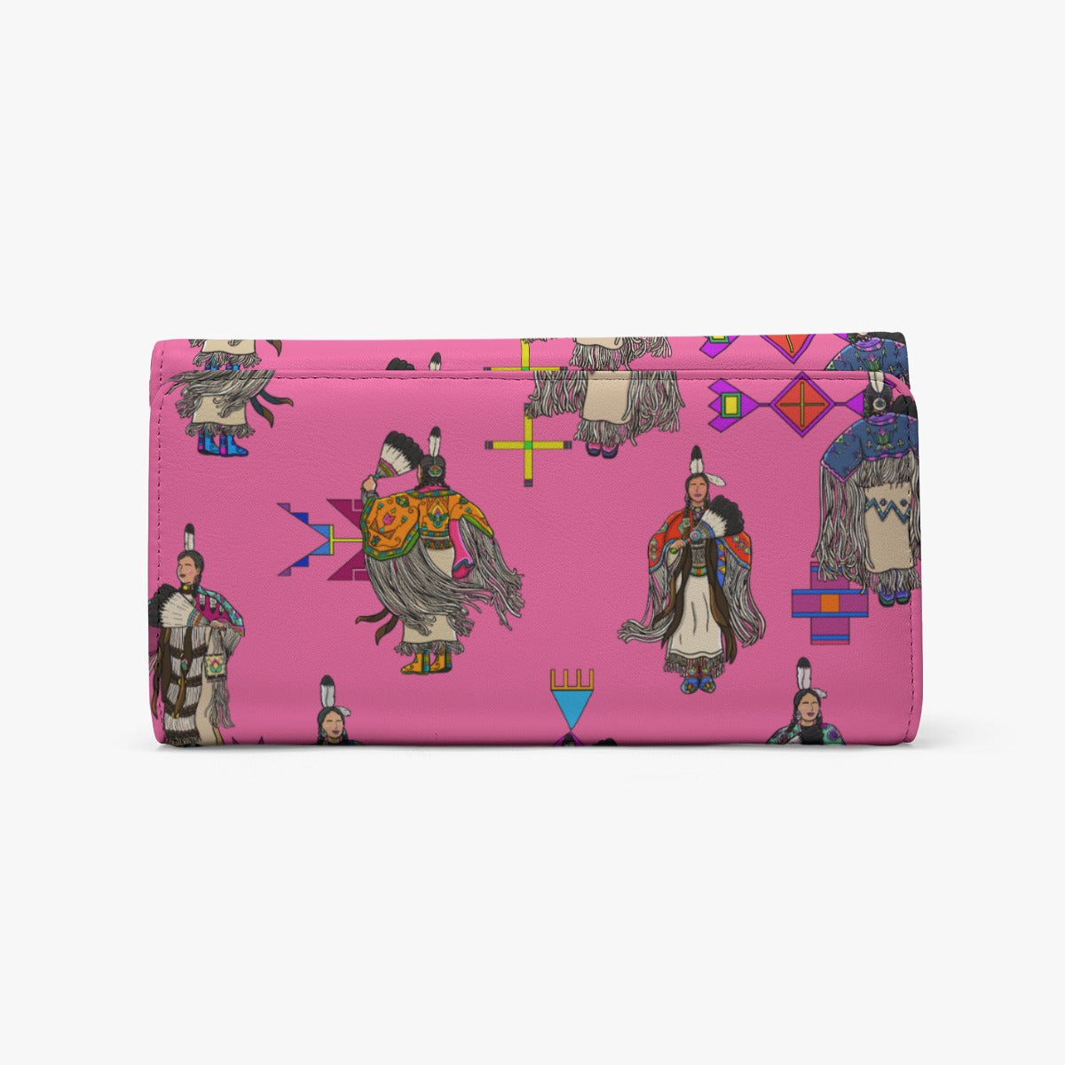 Women's Tradish Dancers Pink Foldable Wallet