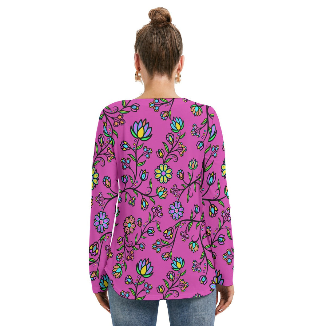 Cosmic Whisper Pastel Passion Tie Sweatshirt