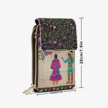 Load image into Gallery viewer, Floral Ledger Sweathearts Mobile Phone Chest Bag
