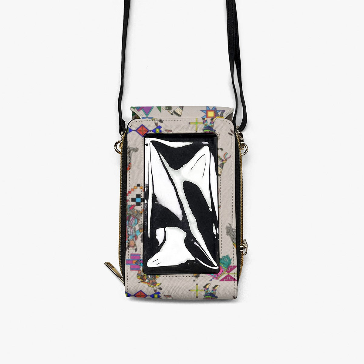 Grand Entry Dancers Muslin Mobile Phone Chest Bag