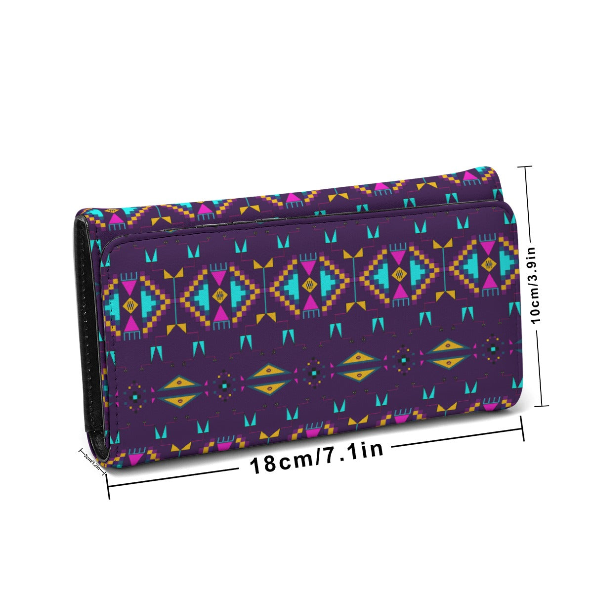 Rite of Passage Dark Purple Foldable Wallet