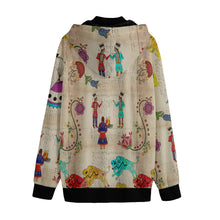 Load image into Gallery viewer, Floral Ledger Way of Life Varsity Jacket
