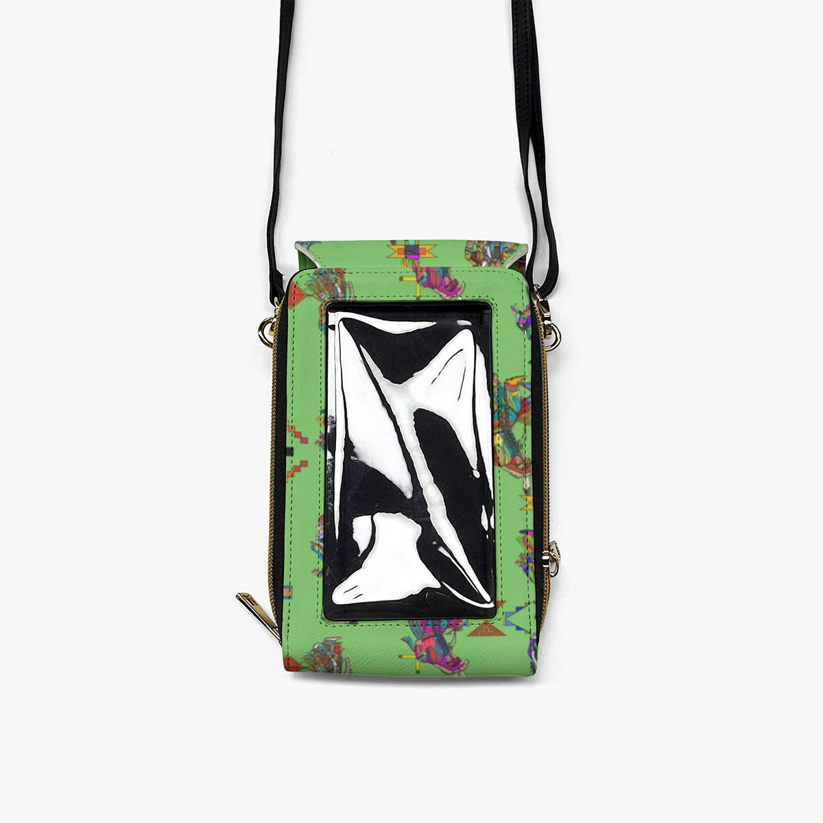 Men's Grass Dancers Grass Mobile Phone Chest Bag