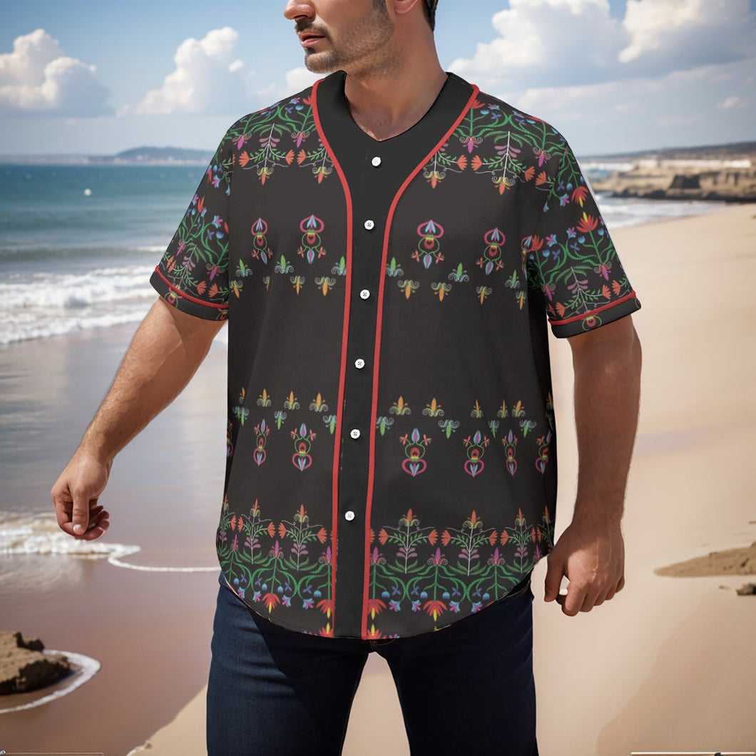 Metis Corn Mother Short Sleeve Baseball Jersey