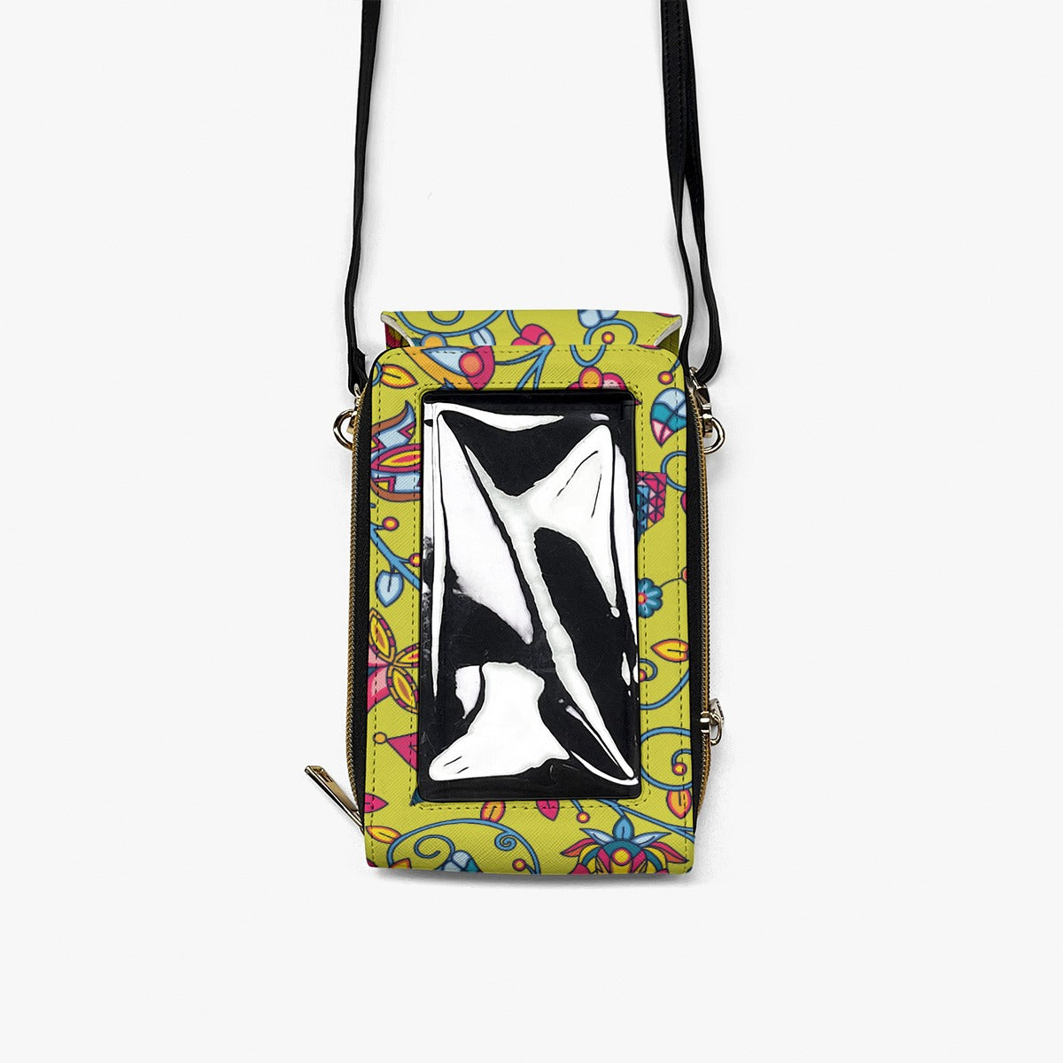 Thorny Path Yellow Mobile Phone Chest Bag