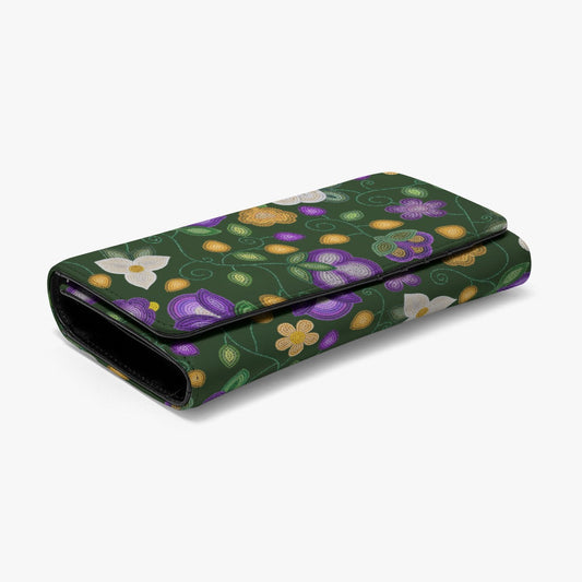 Midnight Moss Bloom Forest Wallet