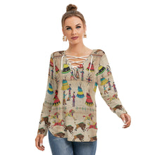 Load image into Gallery viewer, The Gathering Tie Sweatshirt
