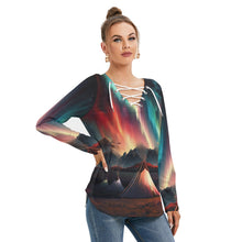 Load image into Gallery viewer, When the Sun Cried 2 Tie Sweatshirt
