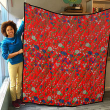 Load image into Gallery viewer, Grandmother Stories Fire Lightweight Quilt
