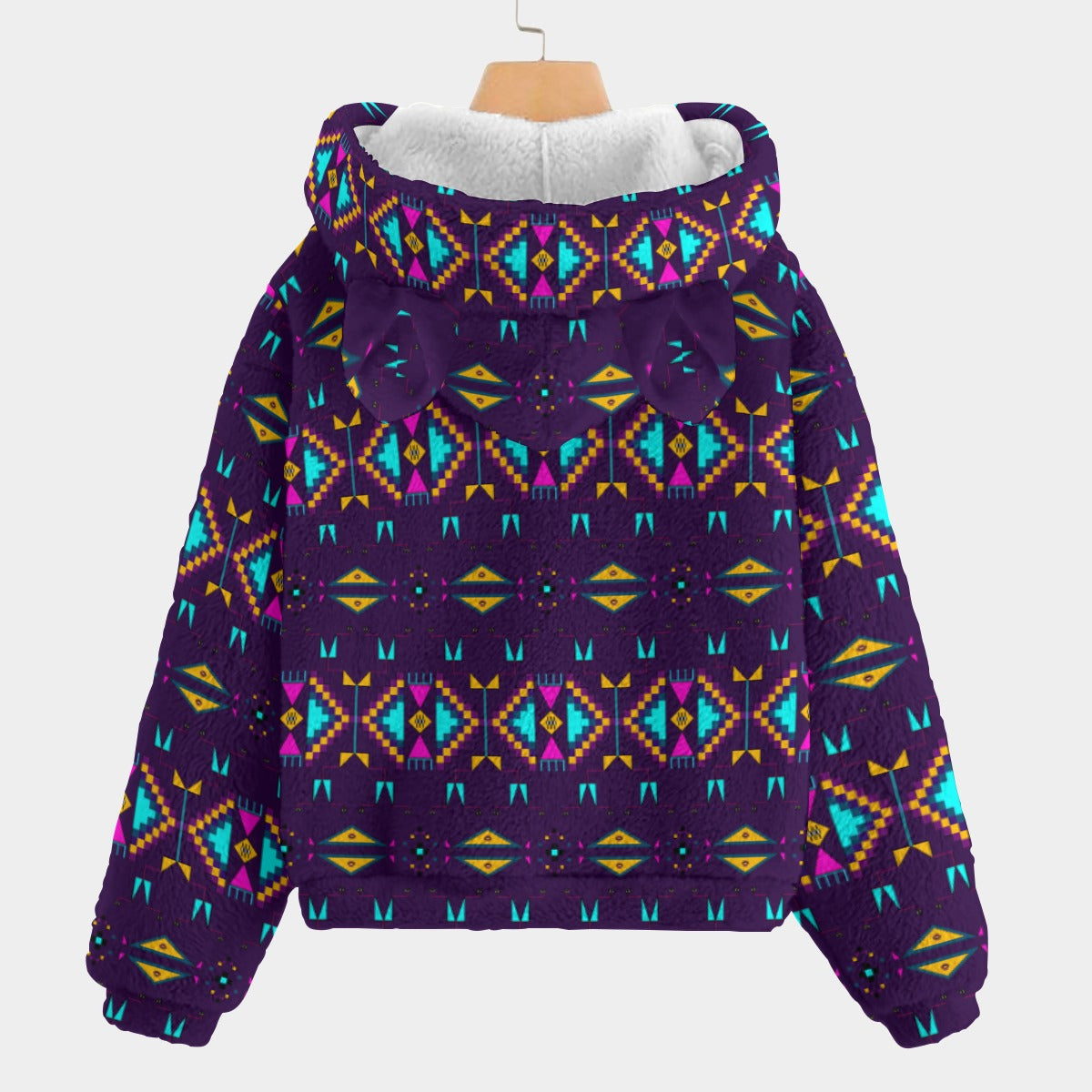 Rite of Passage Dark Purple Youth Hoodie With Ears