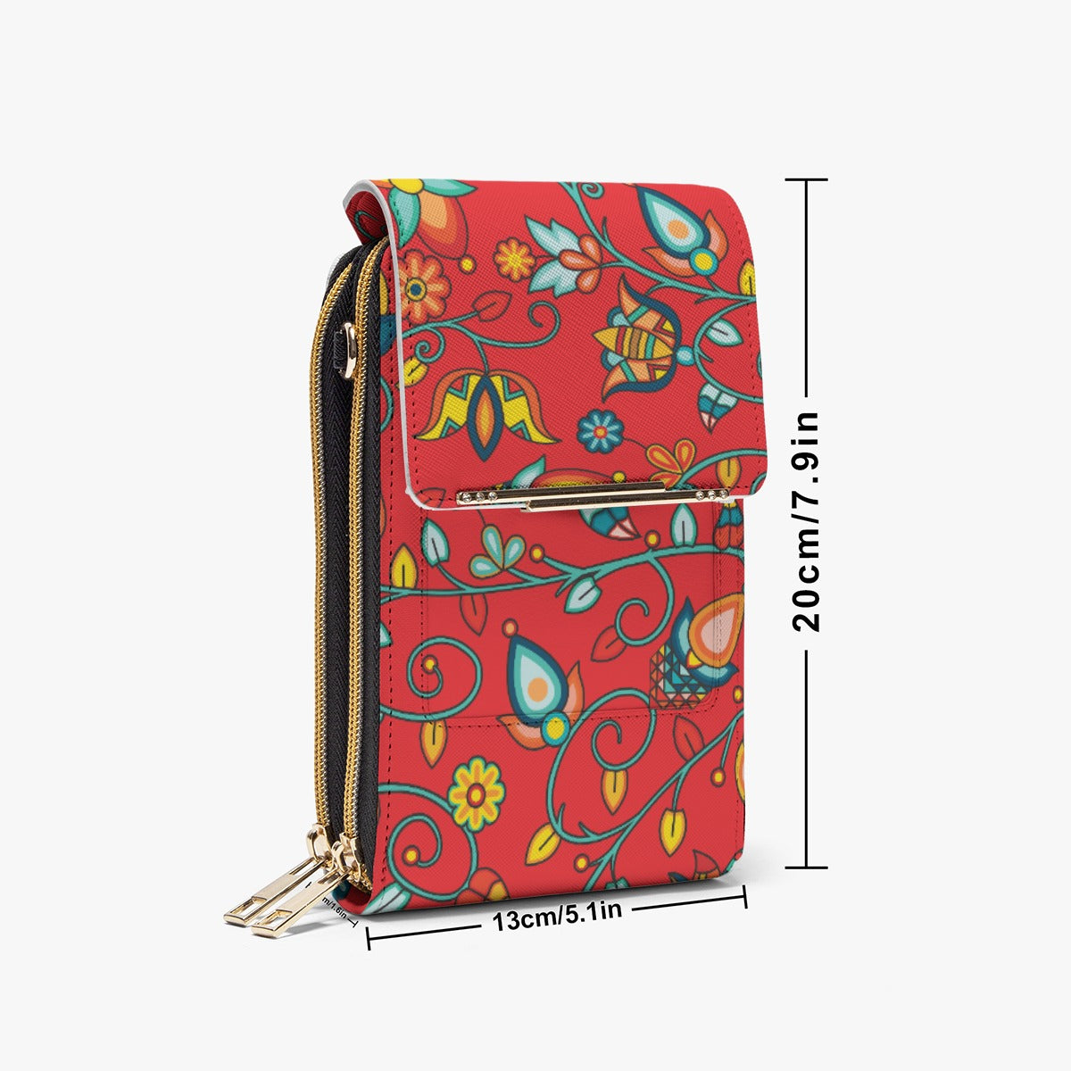 Thorny Path Red Mobile Phone Chest Bag