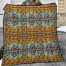 Load image into Gallery viewer, Medicine Blessing Yellow Lightweight Quilt
