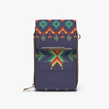 Load image into Gallery viewer, Dreams of Ancestors Indigo Shade Mobile Phone Chest Bag
