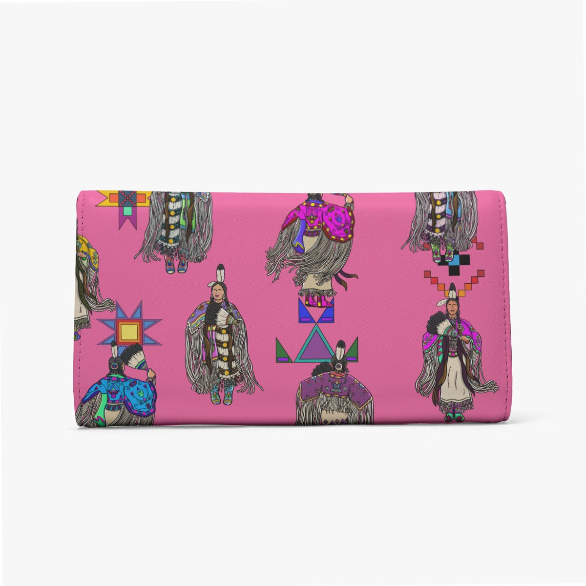 Women's Tradish Dancers Pink Foldable Wallet