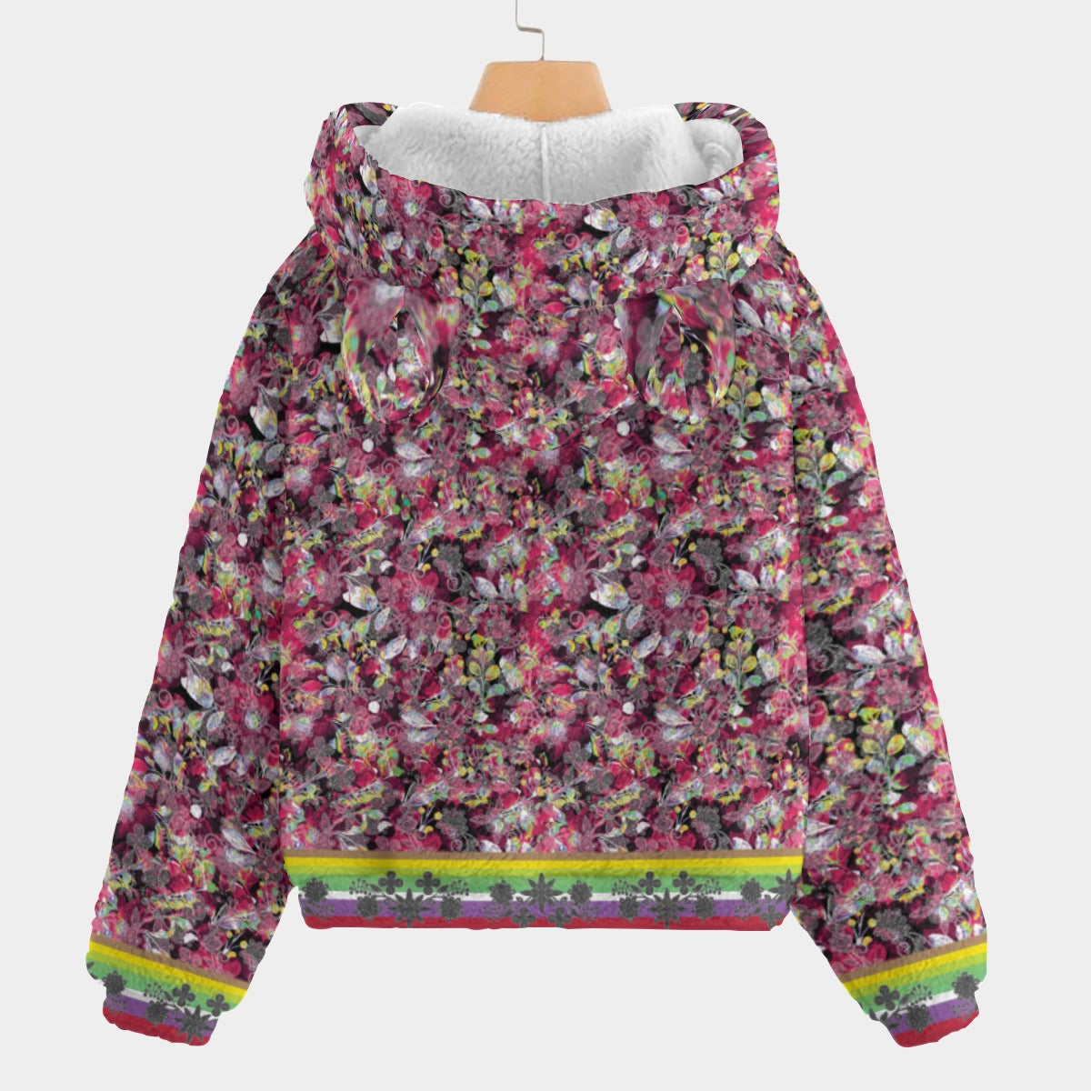 Culture in Nature Maroon Youth Hoodie with Ears