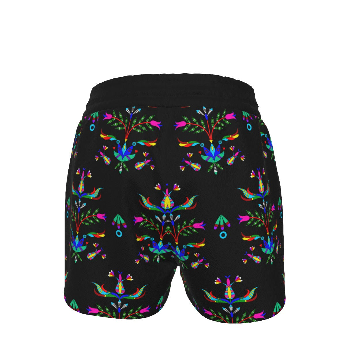 Dakota Damask Black Women's Shorts