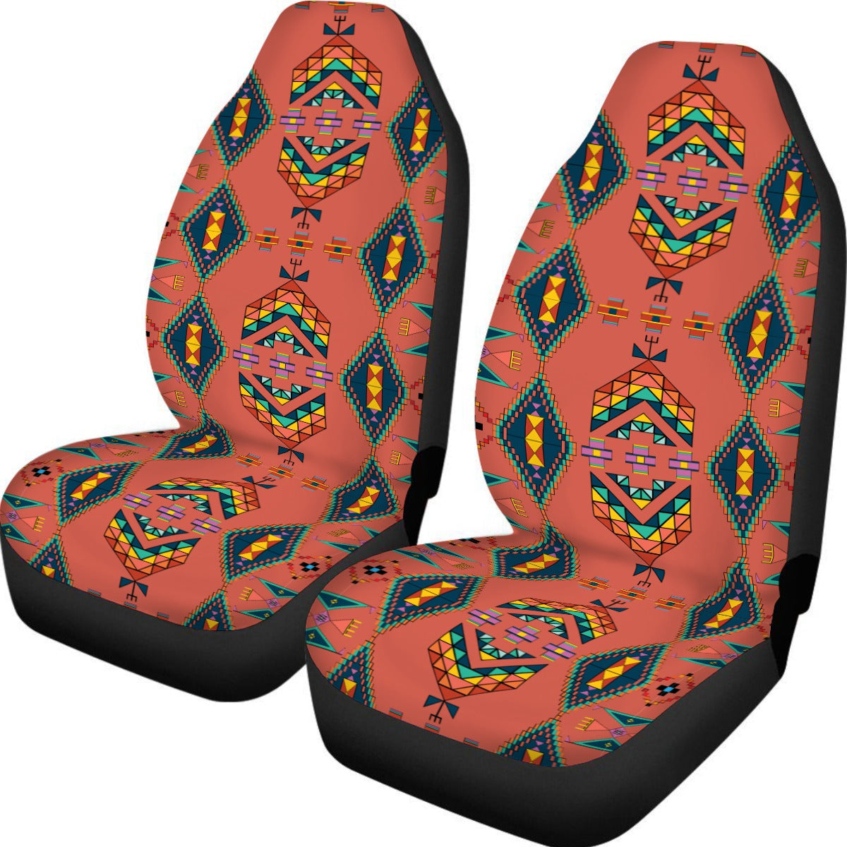 Travois Tipi Canyon Earth Universal Car Seat Cover With Thickened Back