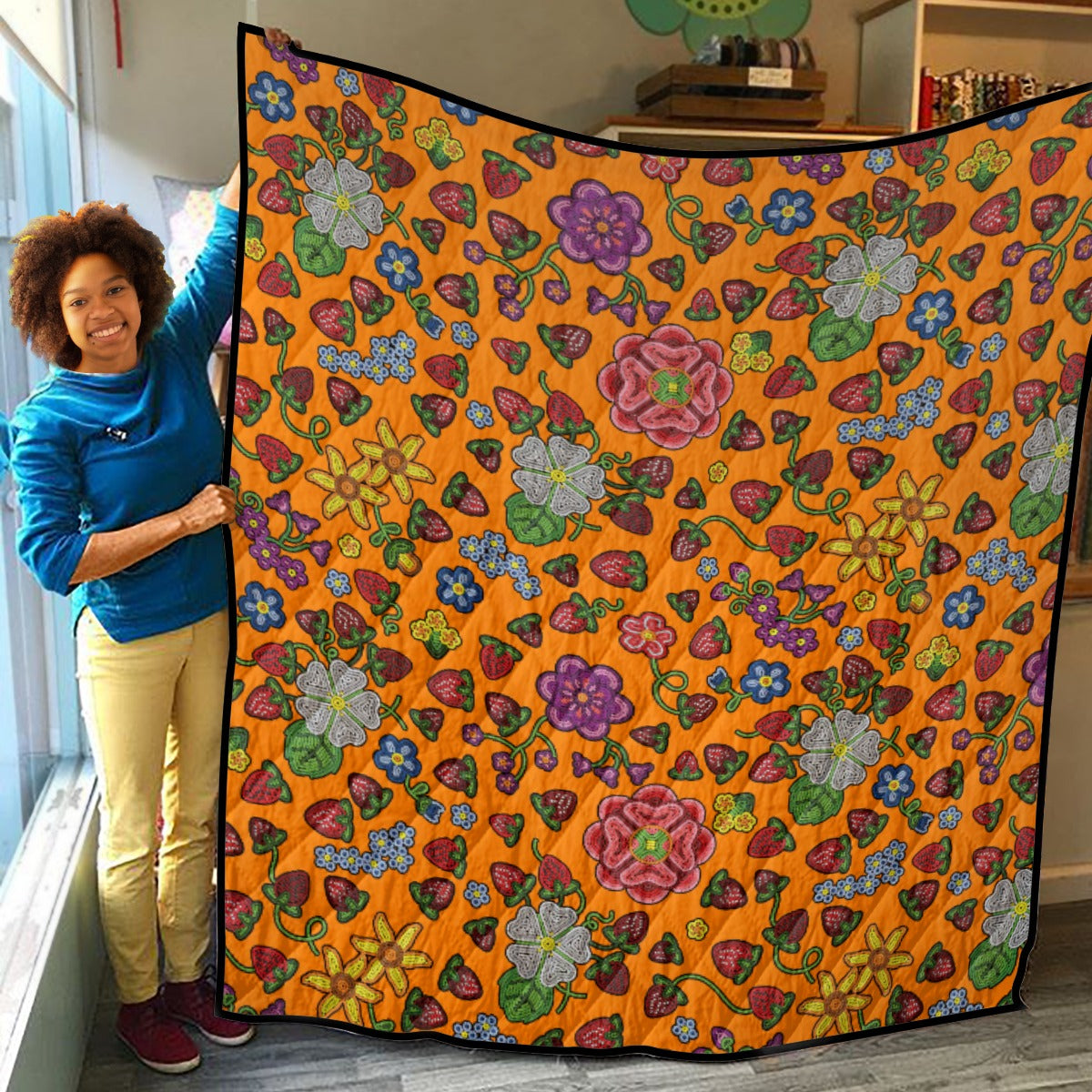 Berry Pop Carrot Lightweight Quilt