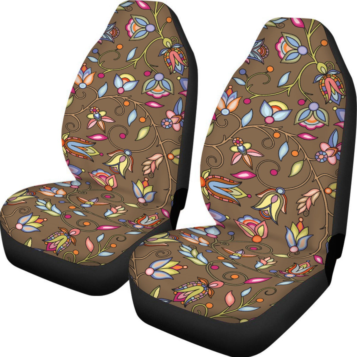 Buffalo Bloom Earth Song Universal Car Seat Cover With Thickened Back