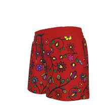 Load image into Gallery viewer, Nature&#39;s Nexus Red Women&#39;s Shorts
