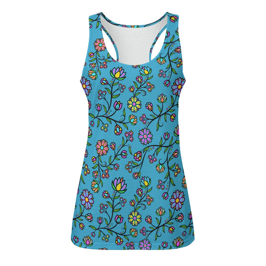 Cosmic Whisper Pastel Rainy Horizon Eco Tank Top