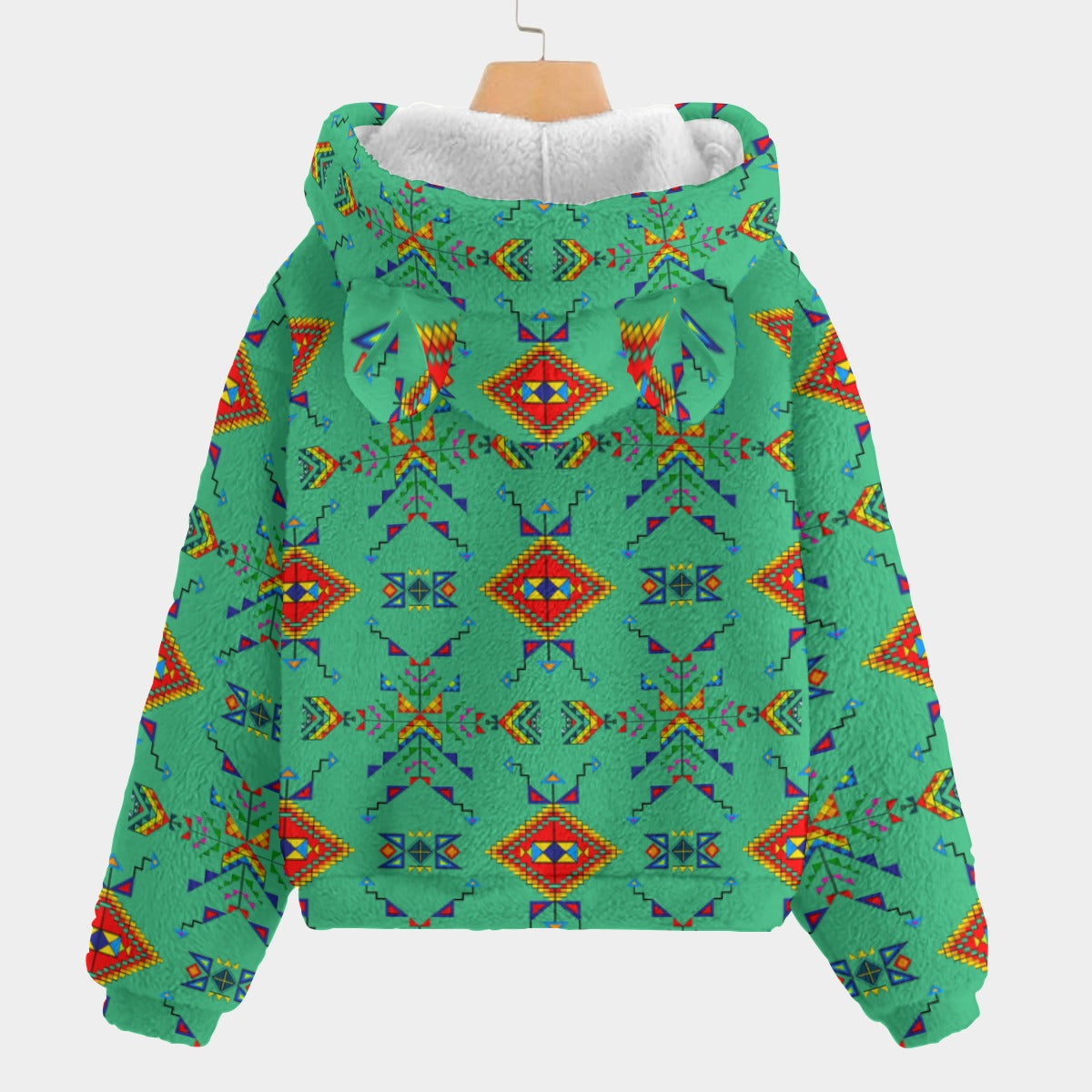 Buffalo Jump Sage Youth Hoodie with Ears