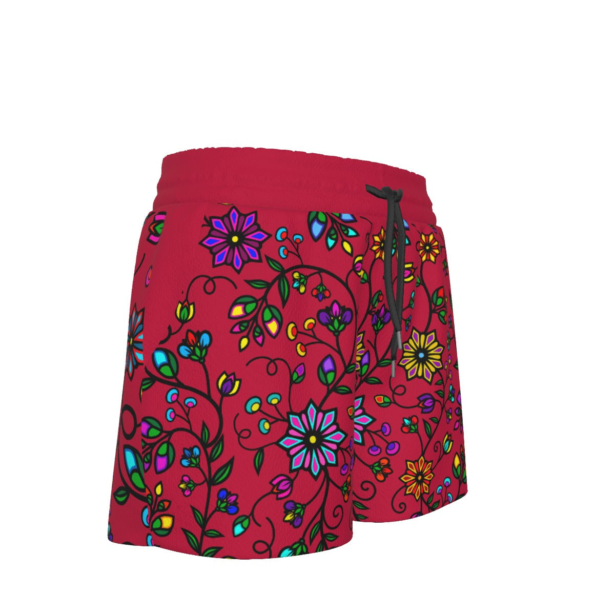 Prairie Paintbrush Passion Berry Women's Shorts