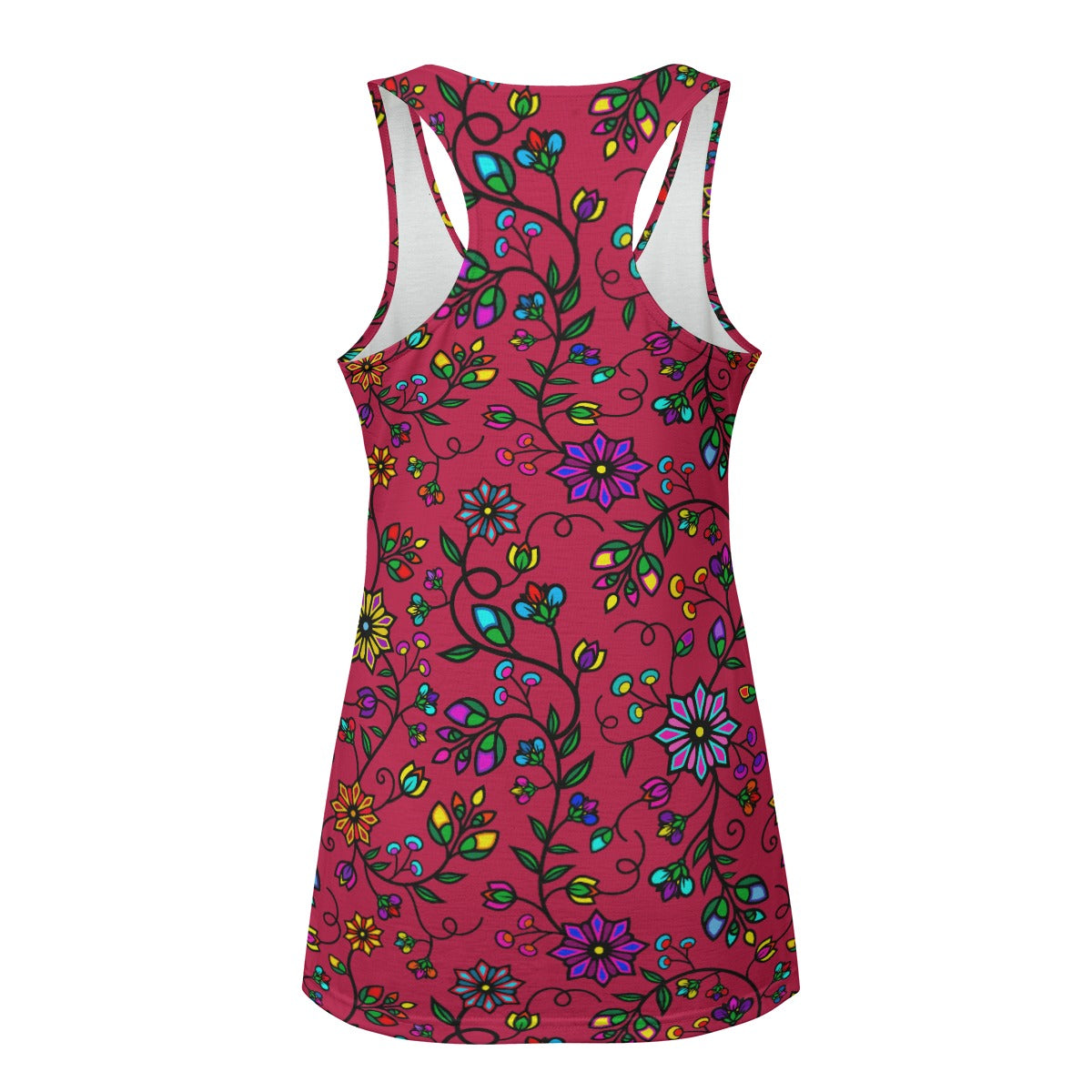 Prairie Paintbrush Passion Berry Eco Tank Top