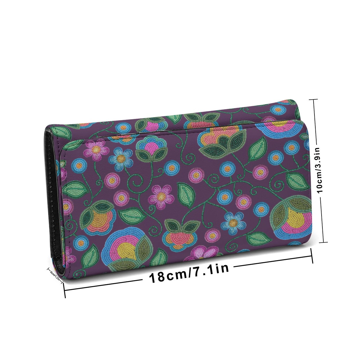 Turquoise Sunbeam Violet Wallet