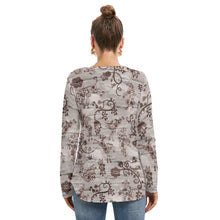 Load image into Gallery viewer, Forest Medley Tie Sweatshirt
