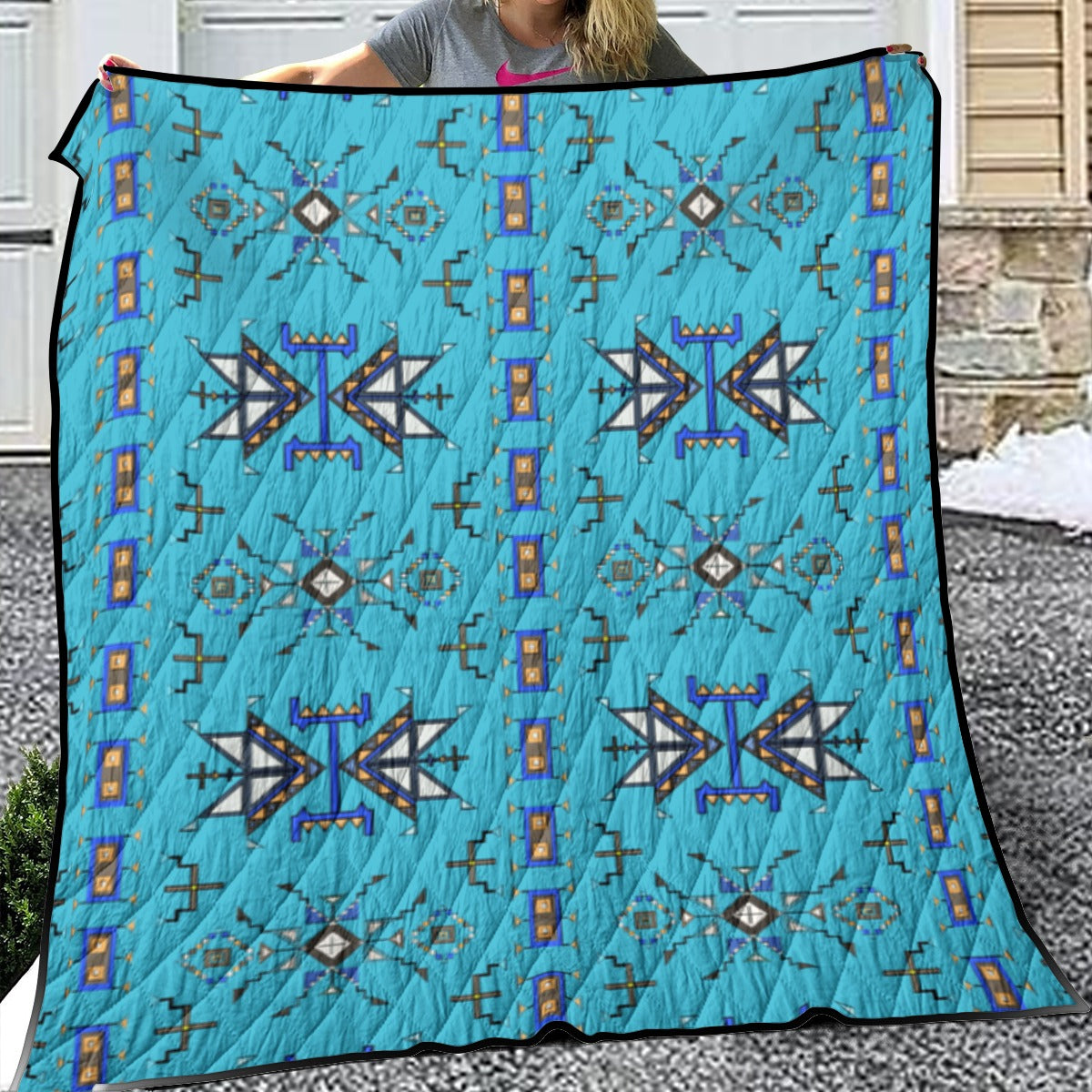Eagle Strike Blue Lightweight & Breathable Quilt