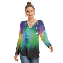 Load image into Gallery viewer, Aurora Medicine Animals Tie Sweatshirt
