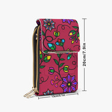 Load image into Gallery viewer, Prairie Paintbrush Passion Berry Mobile Phone Chest Bag
