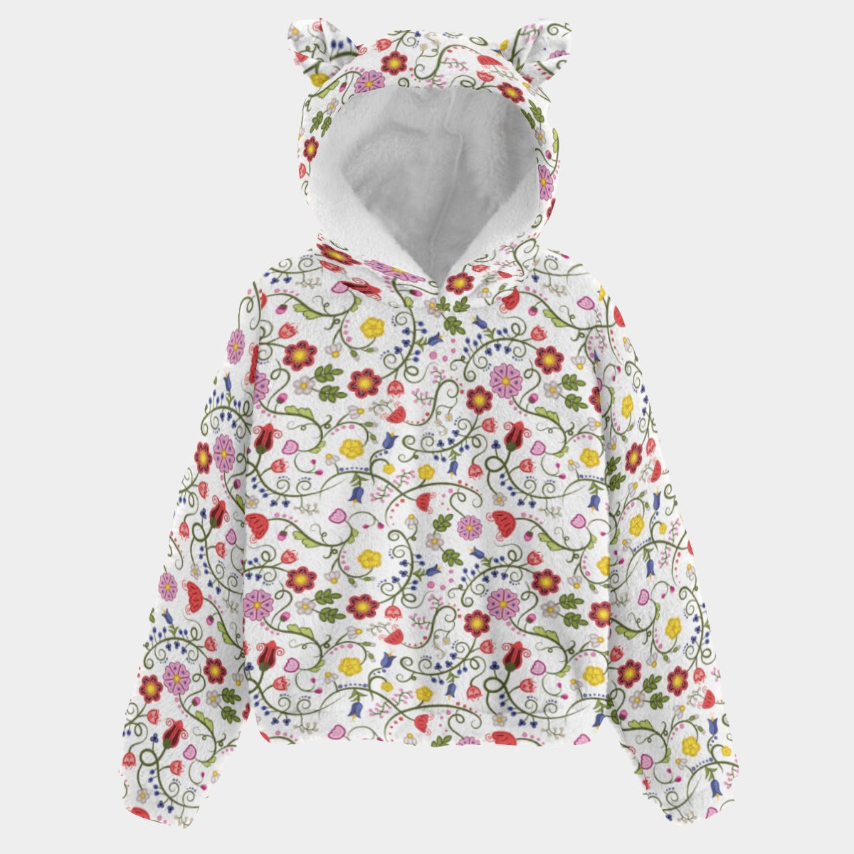 Nipin Blossom Youth Hoodie with Ears
