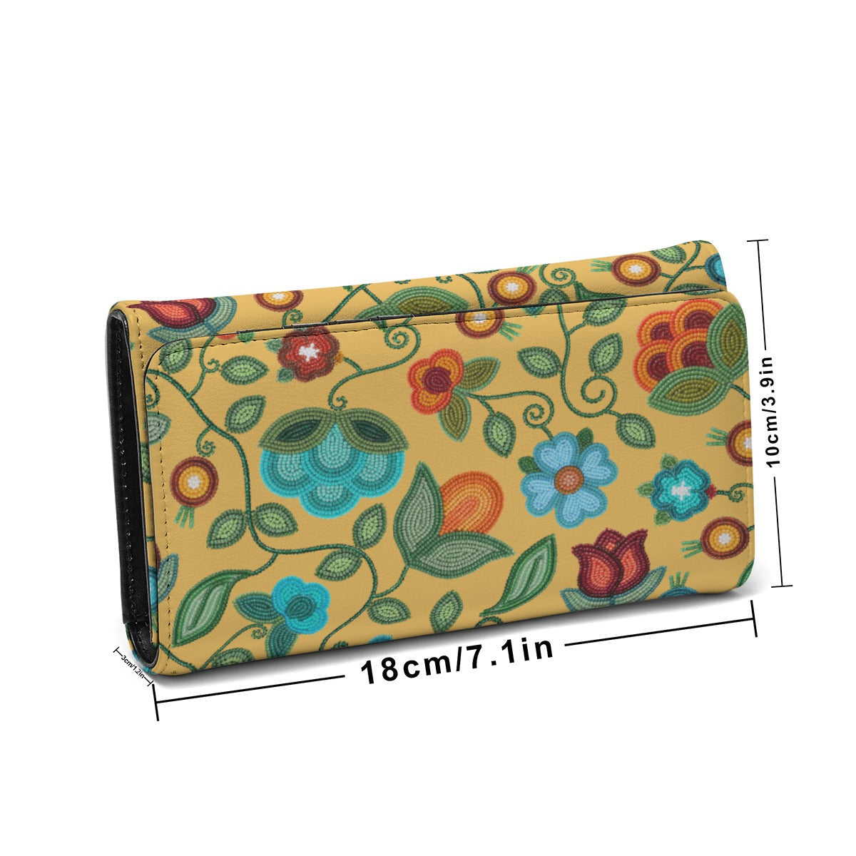 Prairie Fire Petals Honey Wallet