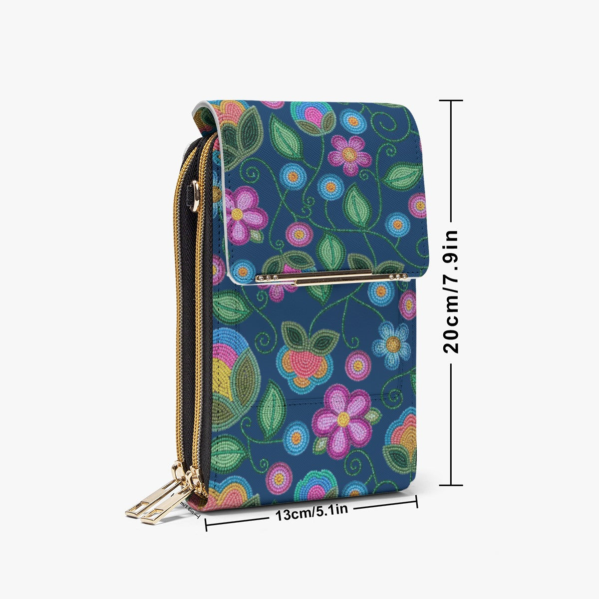 Turquoise Sunbeam Blue Phone Bag
