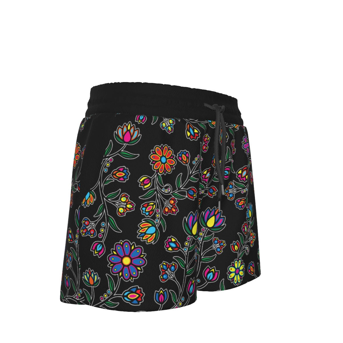 Cosmic Whisper Black Women's Shorts