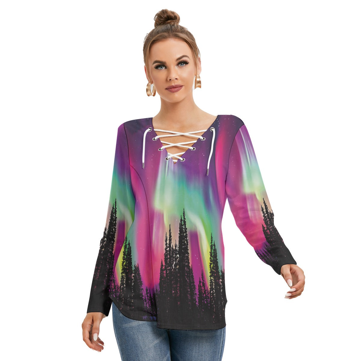 Summer Nights Tie Sweatshirt