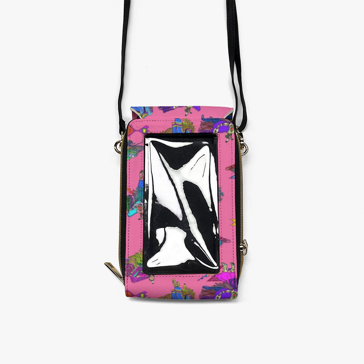 Women's Fancy Dancers Pink Mobile Phone Chest Bag