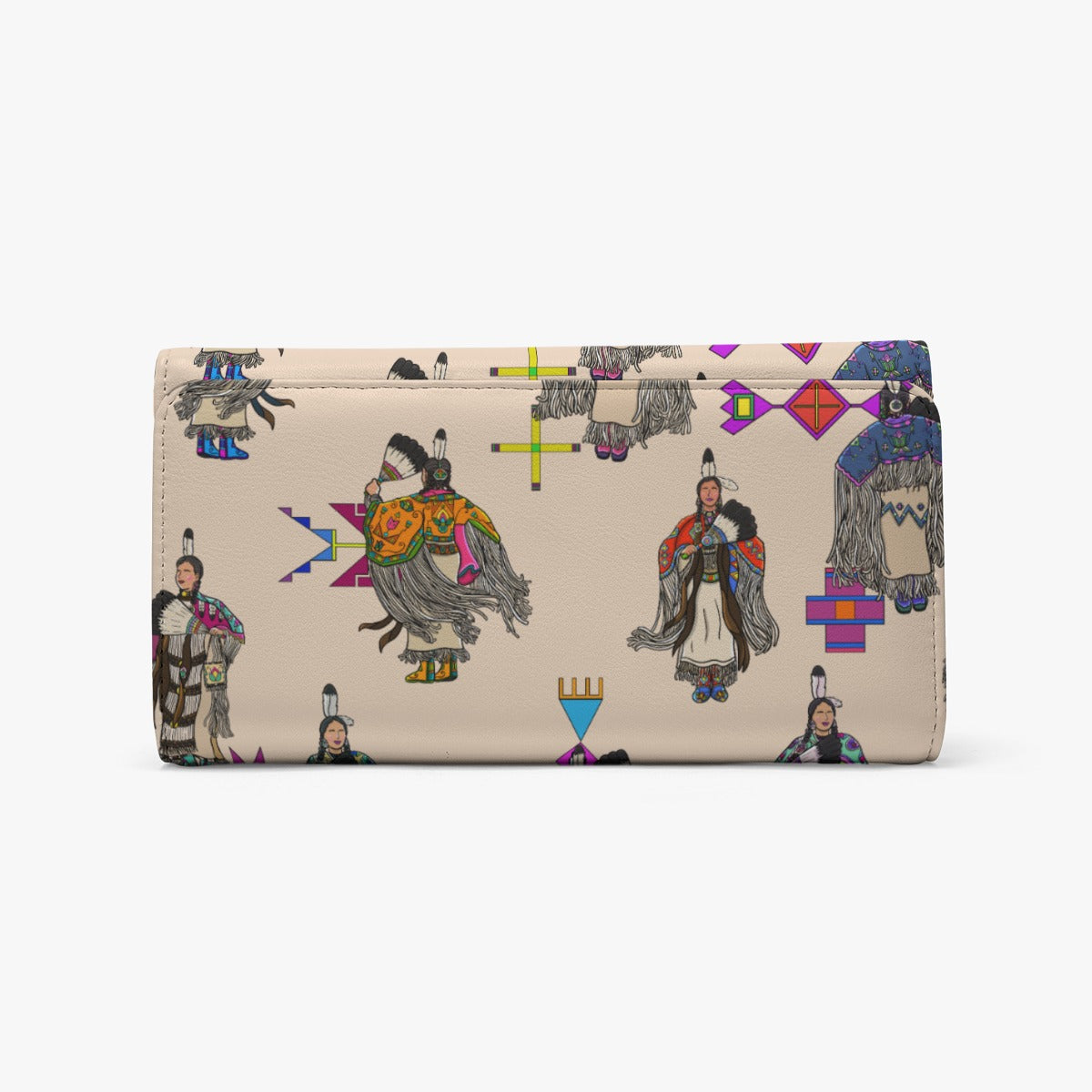 Women's Tradish Dancers  Muslin Foldable Wallet