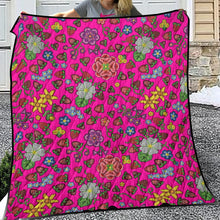 Load image into Gallery viewer, Berry Pop Blush Lightweight Quilt
